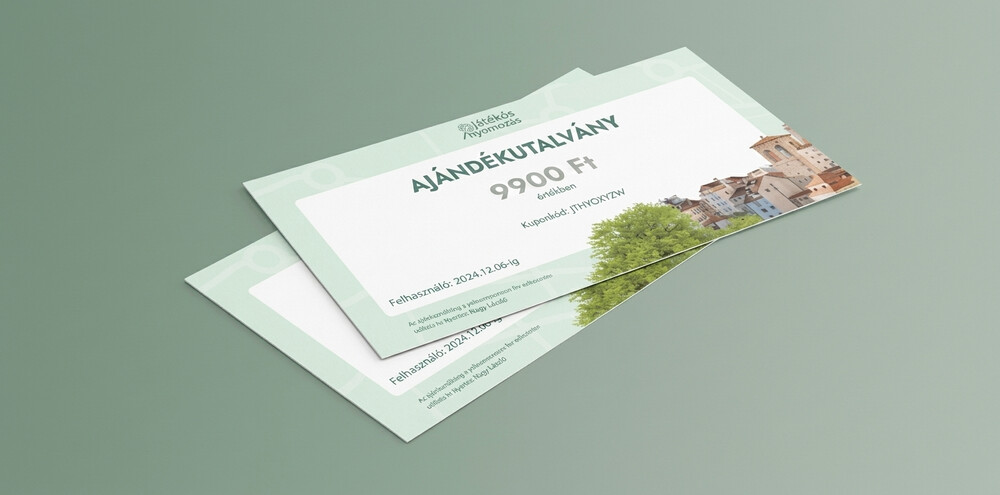 Ajándékutalvány - 9 900 Ft